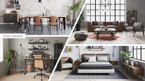 Urban Industrial - Virtual Staging and Floor Plan